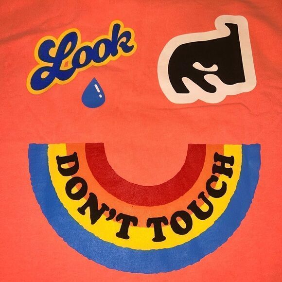 OBEY Cropped T-Shirt Size Small - Picture 5 of 5